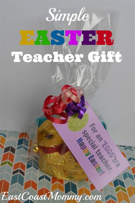 East Coast Mommy Simple Easter Teacher T With Free Printable Tags