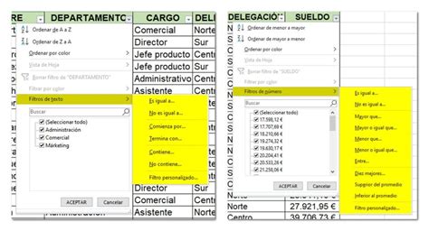 Cómo Filtrar Datos En Excel — Digitalizatec