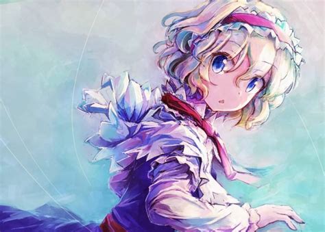 Anime Touhou Alice Margatroid Hd Wallpapers Desktop And Mobile