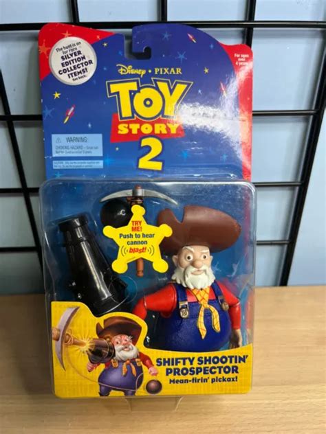 1999 Disney Pixar Mattel Toy Story Shifty Shootin Prospector Stinky