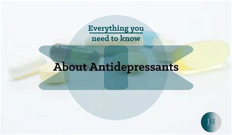 everything you need to know about antidepressants to take them or not