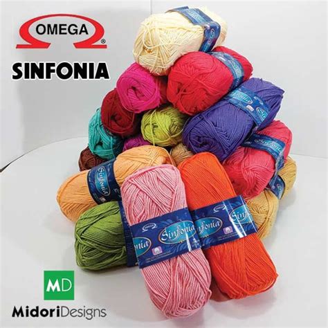 Sinfonia Cotton Yarn 100 Gms By Omega Elegant Fine 100 Etsy