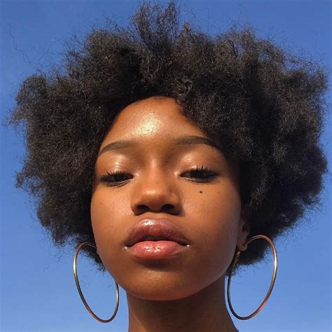 The Beholder On Twitter Black Girl Aesthetic Natural Hair Styles