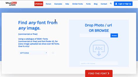 Find My Font By Image Blingnipod