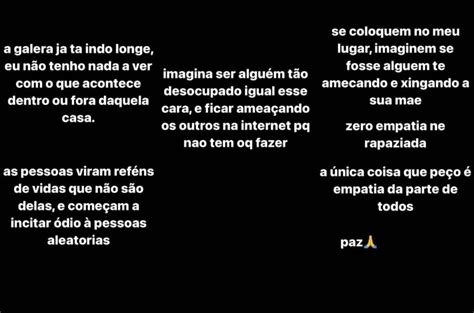 Não esquece de curtir, comentar e com. Filho de Karol Conká desabafa nas redes sociais