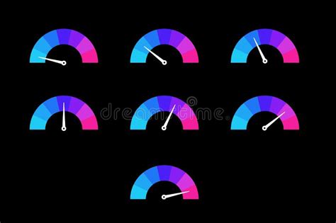 Simple Gauge Isolated Vector Illustration Stock Vector Illustration
