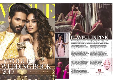 Vogue India Wedding Book X Pure Chemistry Pure Chemistry Lingerie