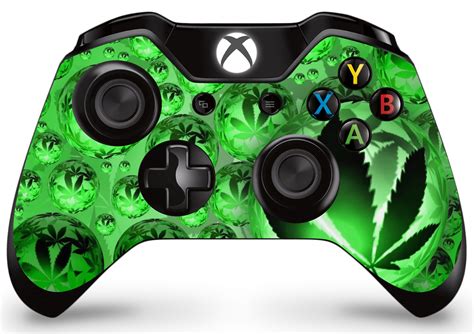 2 X Weed Xbox One Controller Skins Full Wrap Vinyl Sticker £299 Picclick Uk