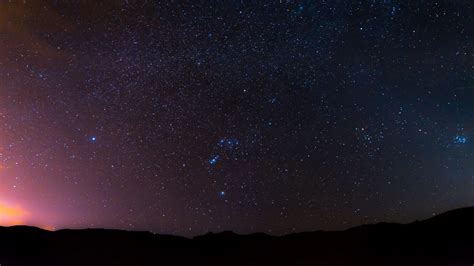 Wallpaper Night Sky Stars Constellations Astronomy