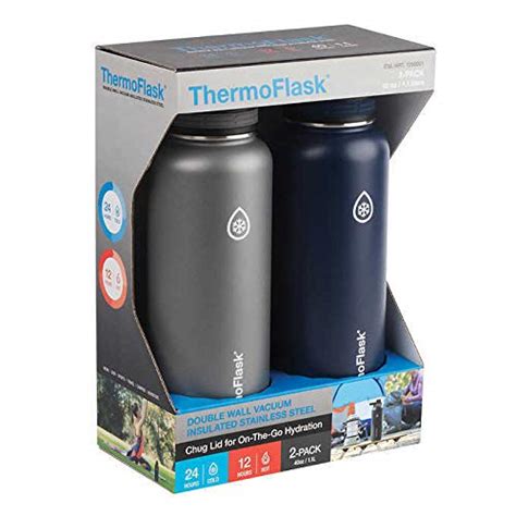 Thermoflask Pi 24 Ounce Double Wall Vacuum Insulated Stainless Steel