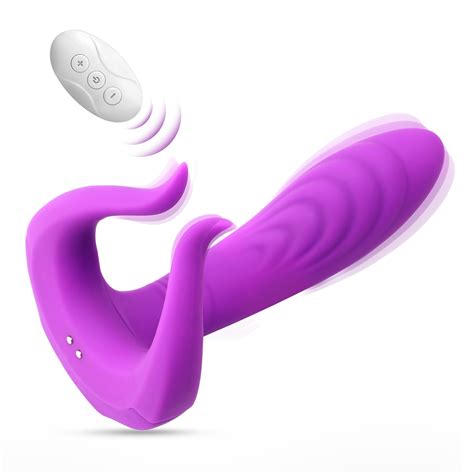 Fidech G Spot Dildo Vibrator With Remote Control 3 In 1 Nipple Clitoris Anal Stimulator With 10