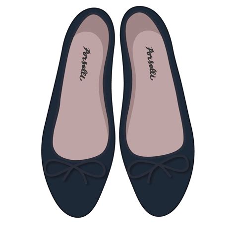 Ballet Flats Dark Blue