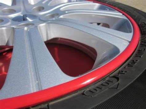 Towing coverage reduces the risk of additional damage in case you have to drive on tires with low or no tire pressure. Rim Guards Red Alloy Armor Wheel Curb Scratch Protection ...