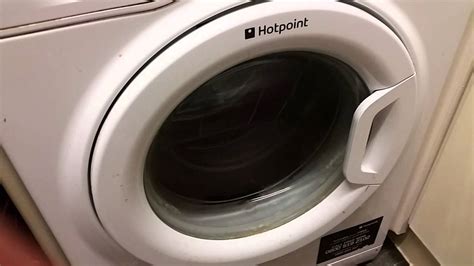 broken and failing hotpoint washing machine drum bearing noise youtube