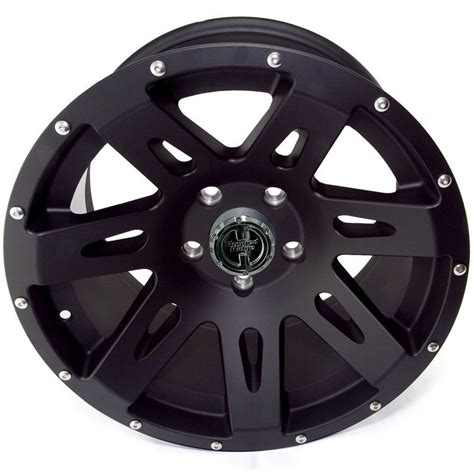 Rugged Ridge 17 X 9 Wheel Satin Black 1530101 Custom Wheels