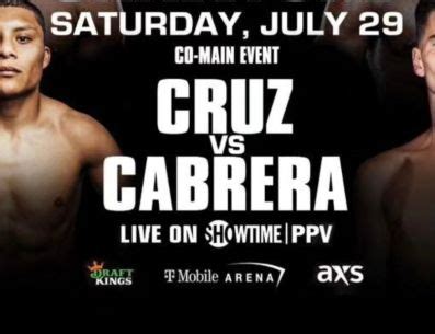 Dónde ver la pelea de Pitbull Cruz vs Giovanni Cabrera GRATIS en México y Estados Unidos a qué