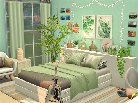 The Sims Resource Mint Teen Bedroom Cc Needed