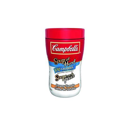 For a lighter soup, omit the cream; Campbell's Soup at Hand Creamy Tomato Soup | Walmart Canada