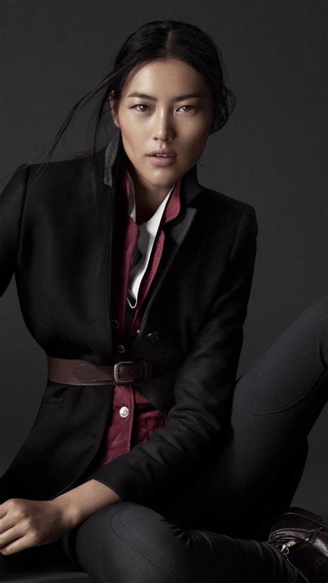 Wallpaper Liu Wen Top Fashion Models 2015 Model Brunette Suit