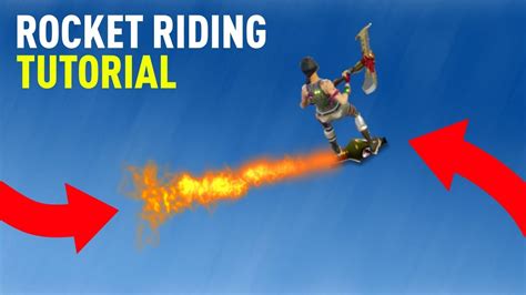 How To Rocket Ride In Fortnite Battle Royale Fortnite Rocket Riding
