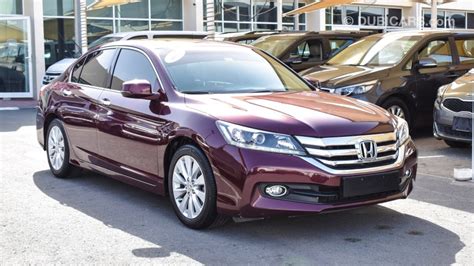Honda Accord For Sale Aed 41000 Burgundy 2015