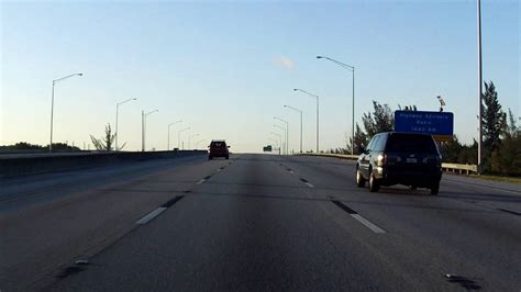 Floridas Turnpike Homestead Extension Exits 35 To 26 Southbound