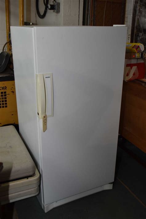 Kenmore Upright Freezer 20 Cubic Feet Model No 97 2974 20 Ward S Auctions