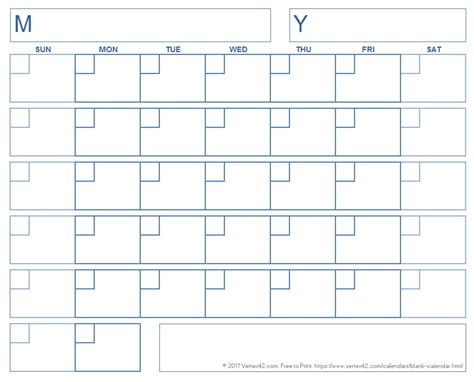 New Blank Calendars Printable Free Printable Calendar Monthly