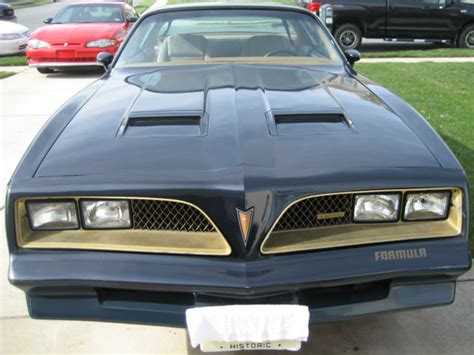 Seller Of Classic Cars 1978 Pontiac Firebird Midnight Metallic Bluetan