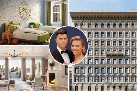 scarlett johansson and colin jost spied eyeing 23m nyc penthouse
