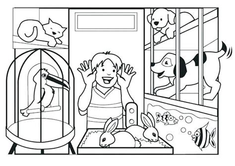 Pets Coloring Pages Best Coloring Pages For Kids Pets Preschool