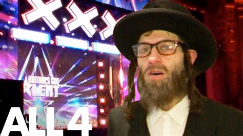 Simon Cowell And Bgt Epically Pranked By Rapping Rabbi Balls Of Steel All 4 Youtube