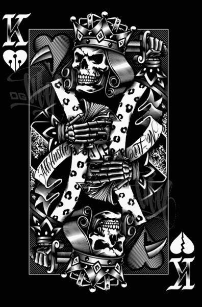 Pin By Aaron On Skeleton Playing Cards Art Skull Wallpaper King Card