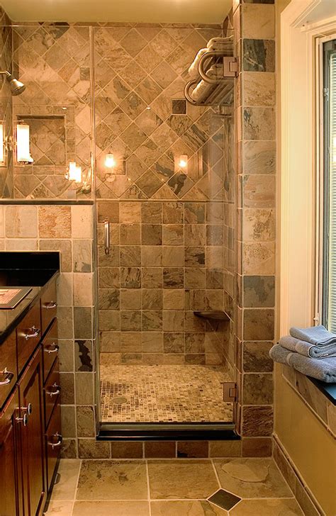 Either tile the whole wall or set the face of the tile flush with the wall above by adding an extra layer of plasterboard above the tile before the skim coat of plaster. Eclectic Bathrooms Designs & Remodeling | HTRenovations