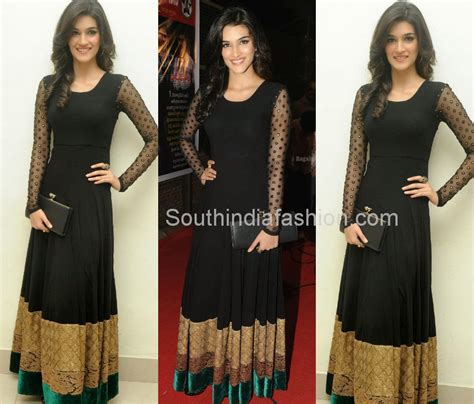 Kriti Sanon In Floor Length Anarkali South India Fashion