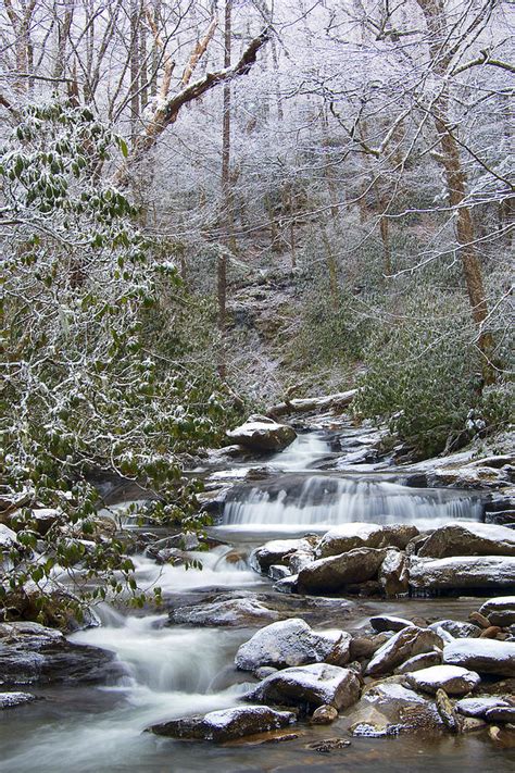 Great Smoky Mountains National Park Smoky Winter Photograph By Susan