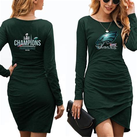 Nfl 100 Philadelphia Eagles Dresseagles Womens Dress 3 Colors In