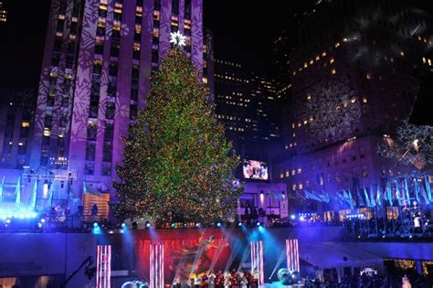 Rockefeller Center Christmas Tree Is Lit