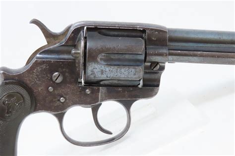 Antique Colt London Model 1878 455 Caliber Revolver With Pall Mall