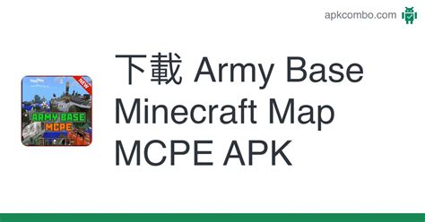 Army Base Minecraft Map Mcpe Apk 下載 Android App