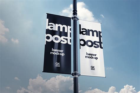 Lamp Post Banner Mock Up On Behance