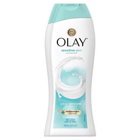 Olay Sensitive Skin Unscented Body Wash Shop Cleansers