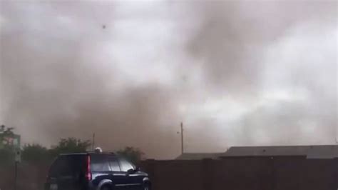 Shocking Tornado Caught On Camera Yesterday In Phoenix Arizona Usa