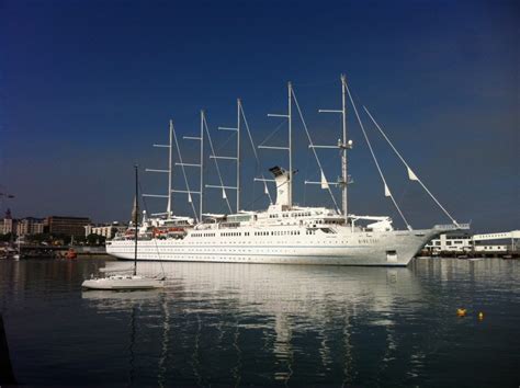 Award Winning, Luxury Sailing Ship Docked in Dún Laoghaire Harbour ...