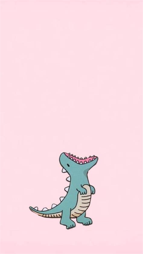 Top More Than Aesthetic Cute Dinosaur Wallpaper Latest In Cdgdbentre