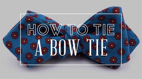 How To Tie A Bow Tie Step By Step The Easy Way Slow For Beginners