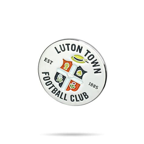 Luton Town Crest Pin Badge Luton Town Fc
