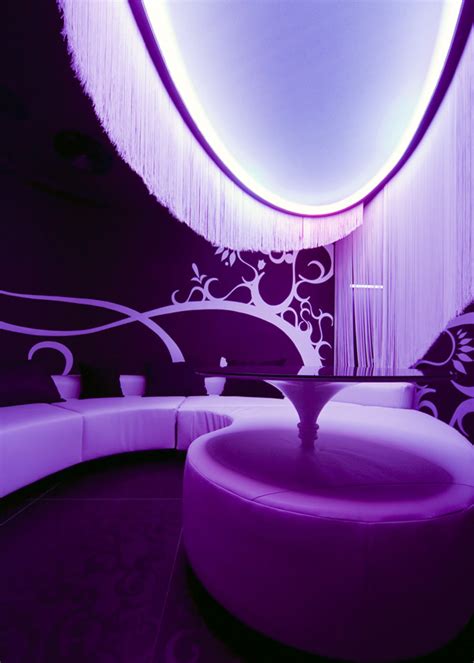 Purple Cafe Interior Designs Ideas ~ Home Idea