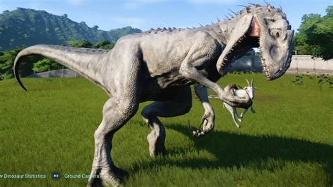 Jurassic World Evolution Indominus Rex Gameplay Ps4 Hd 1080p60fps Youtube