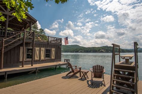 Adirondack Design With Sweeping Views On Lake Burton Georgia Luxury